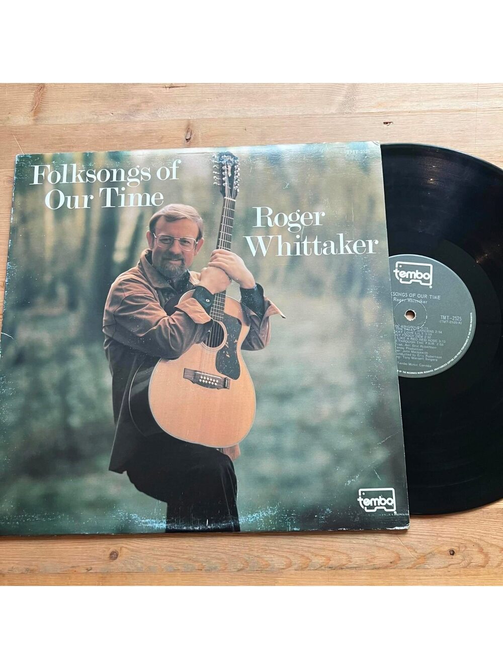 Roger Whittaker - Folksongs of our Time 33rpm VG+ VR15